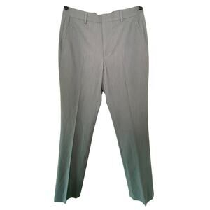 Egara Gray Pinstripe Skinny Fit Men's Suit Pant Slacks 32 x 34